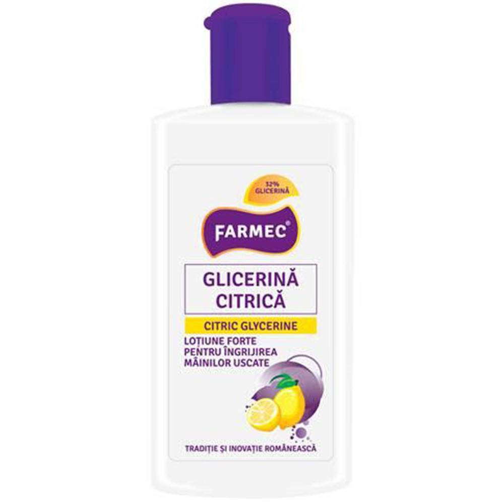 Lotiune de corp forte Glicerina Citrica Unisex 150 ml