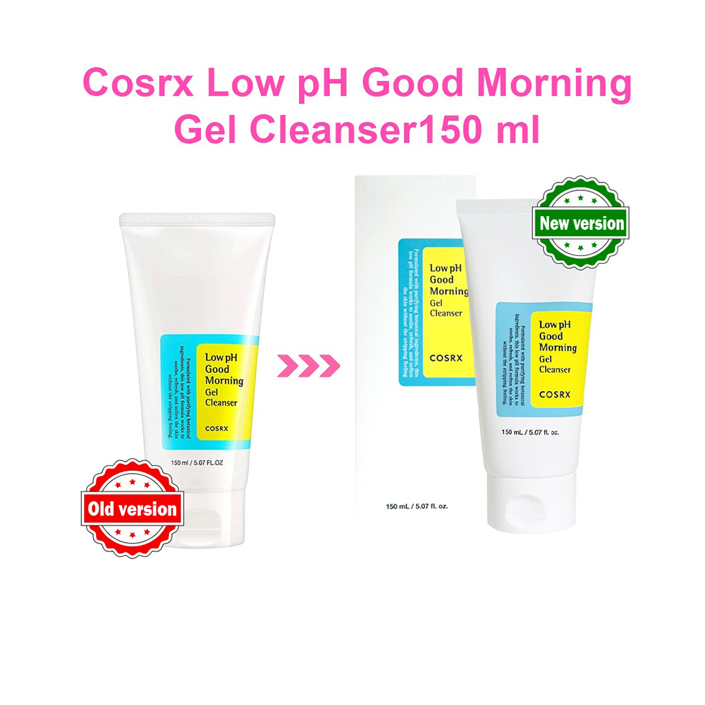 COSRX Low ph Good Morning, 150 ml - gel de curatare formulat cu ingrediente cu pH scazut si agenti delicati de curatare, care contribuie la indepartarea impuritatilor de pe ten si la metinerea nivelului optim de pH al pielii