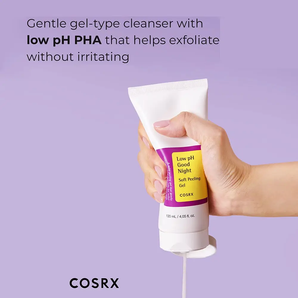COSRX Low pH Good Night Gel Exfoliant Facial - Exfoliere Delicata si Hidratare cu Acid Hialuronic, 120 ml