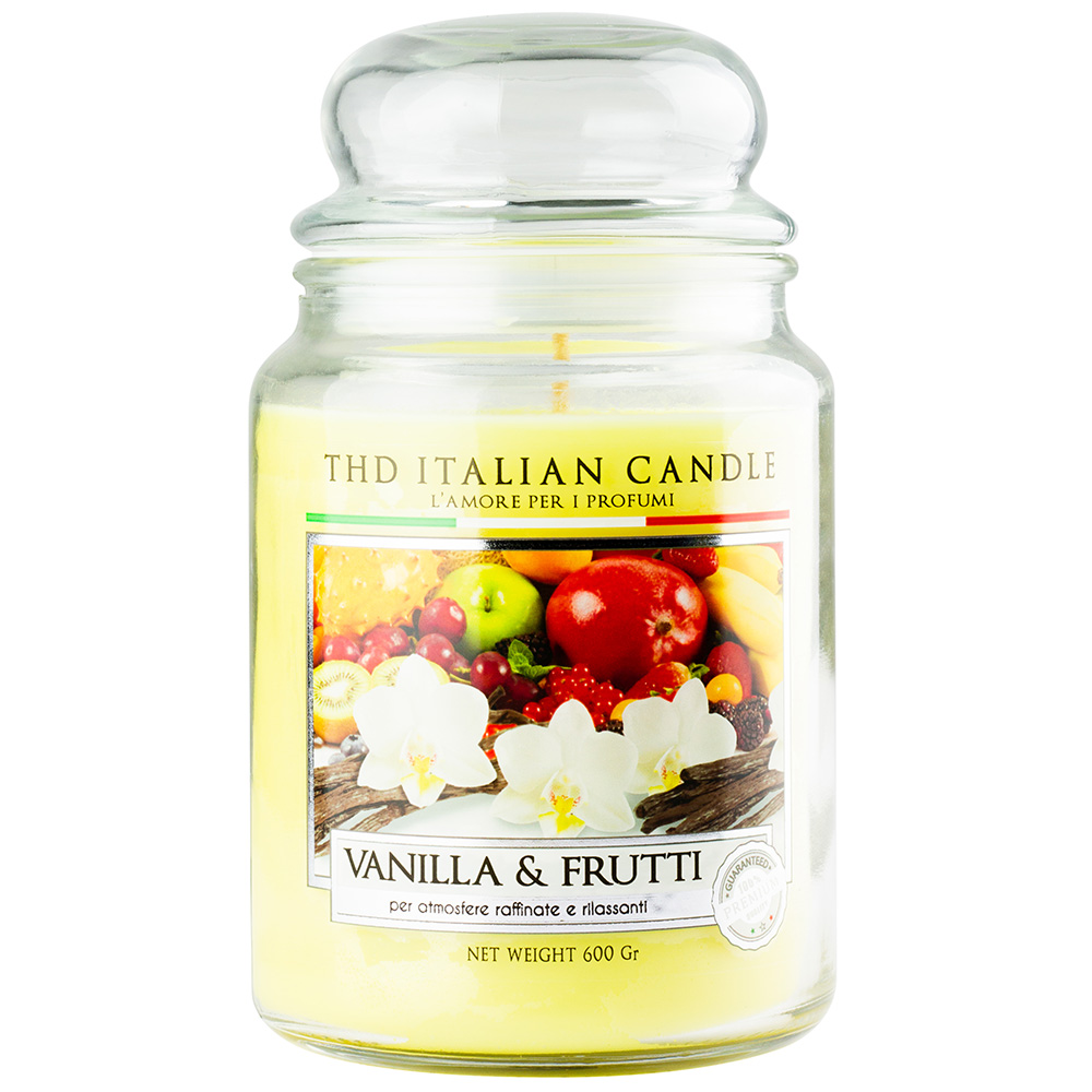 Lumanare parfumata The Premium Large Vanilla e Frutti