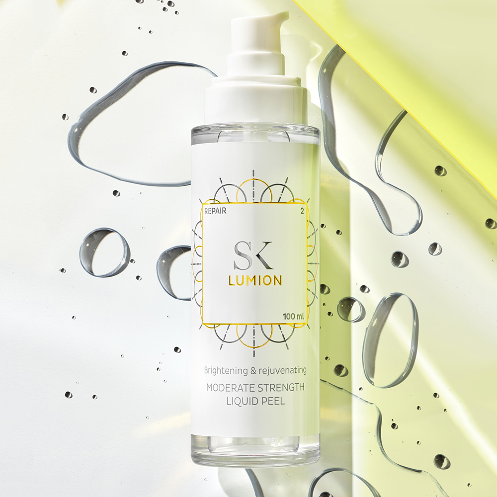 SKINTEGRA Lumion 100 ml - Toner de fata formulat cu acid lactic si gluconolactona, care contribuie la exfolierea pielii si la metinerea luminozitatii pielii