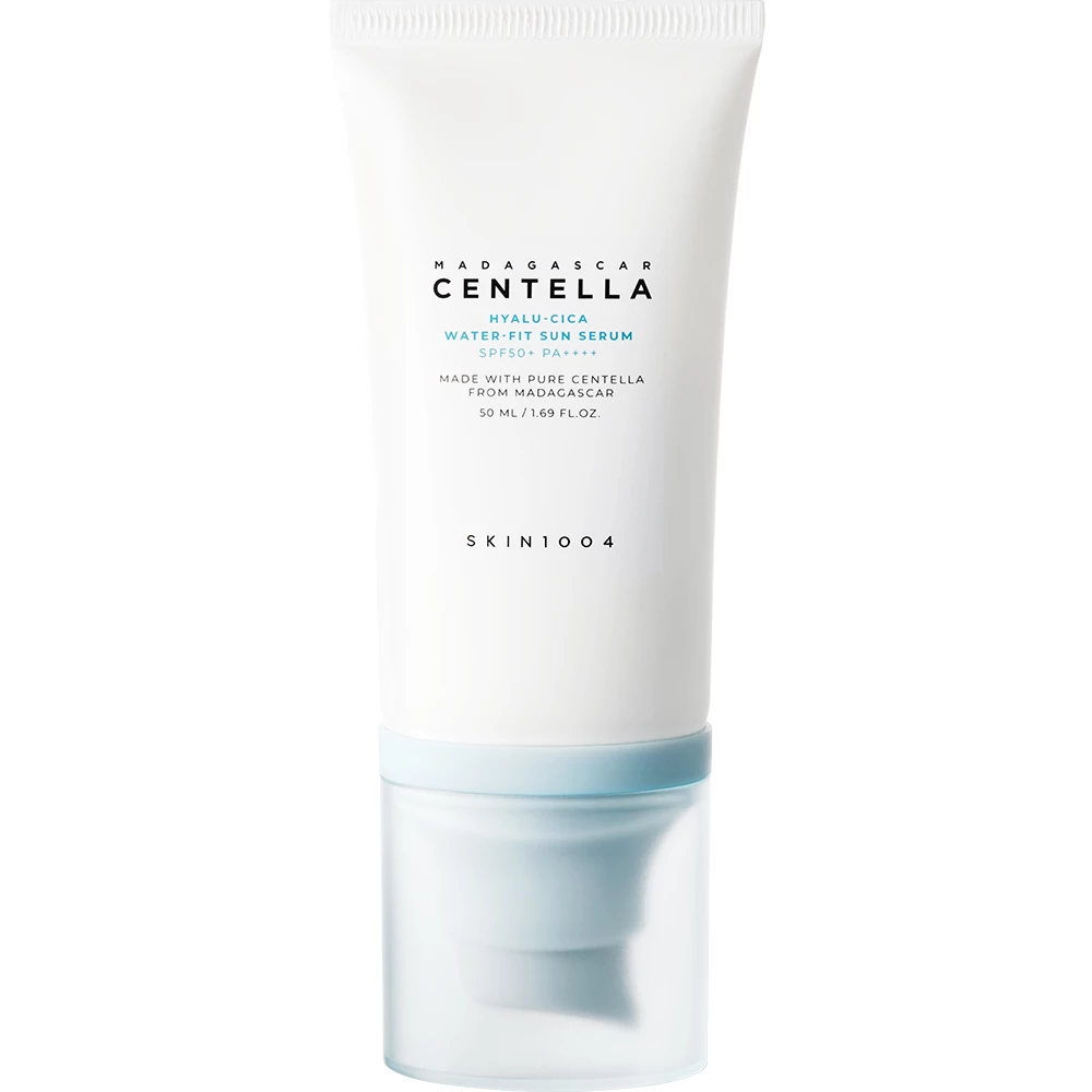 Madagascar Centella Hyalu Cica Water Fit Sun Serum - Crema de fata cu protectie solara SPF50+ PA++++ pentru toate tipurile de piele - gramaj 50 ml