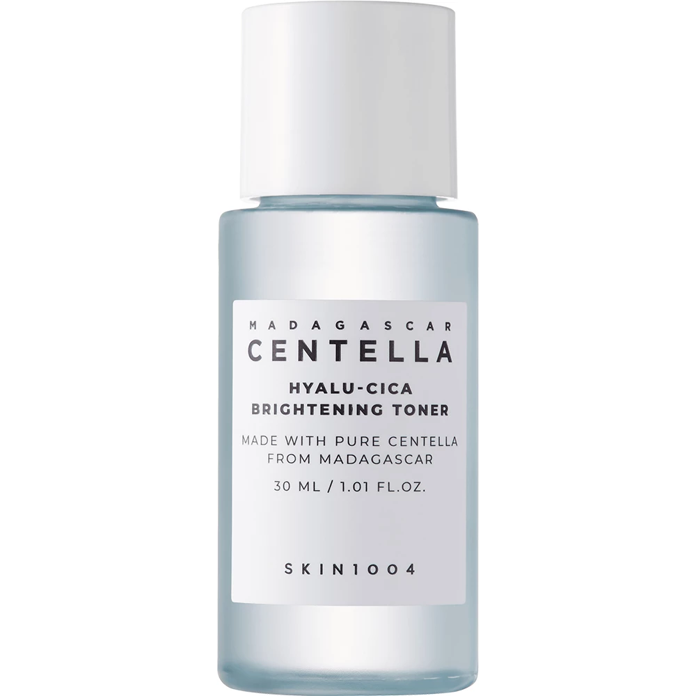SKIN1004 Madagascar Centella Hyalu-Cica Brightening Toner – Toner de Față Hidratant, 30 ml | Iluminare și Hidratare