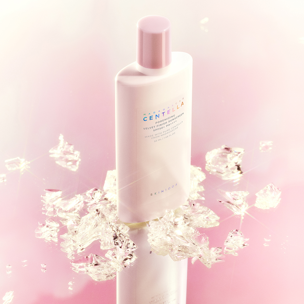 Madagascar Centella Poremizing Velvet Finish Sunscreen Crema de fata SPF 50+ PA++++ 50 ml