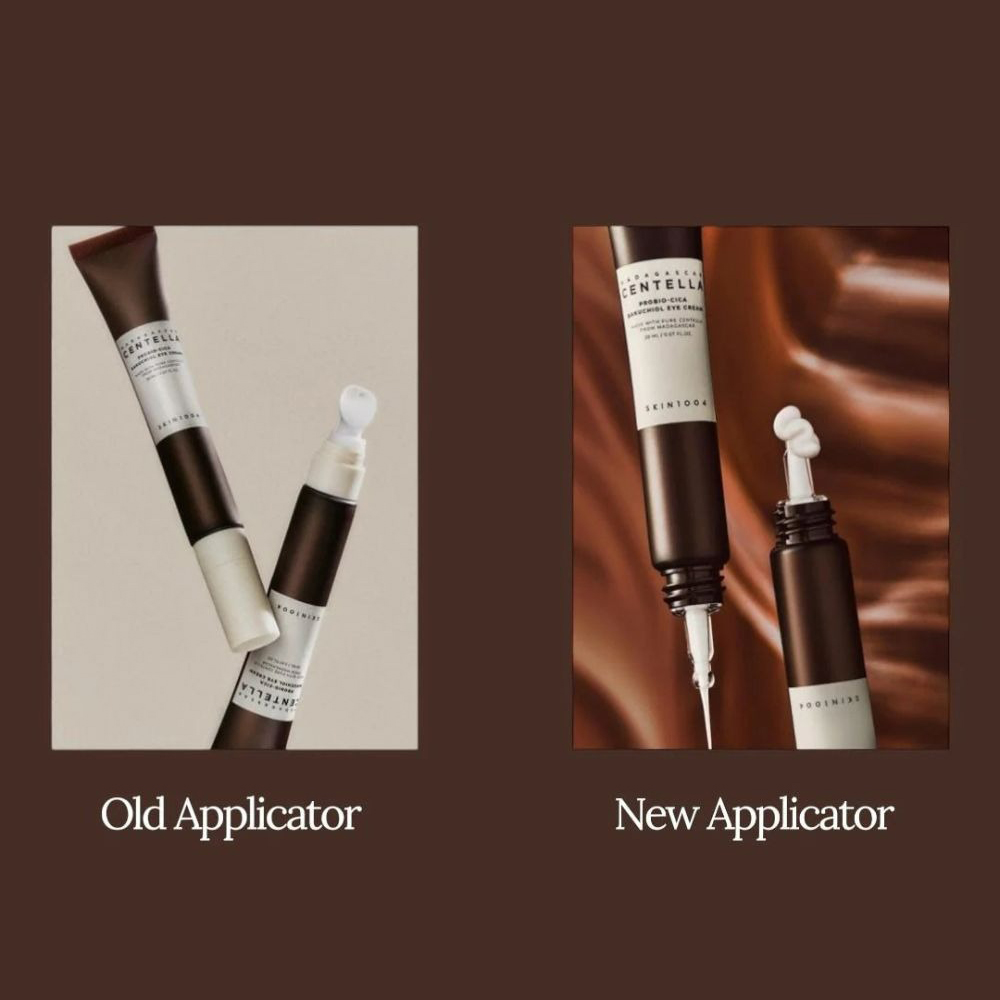 SKIN1004 Madagascar Centella Probio-Cica Bakuchiol Eye Cream - crema contur ochi formulata cu Bakuchiol si Centella Asiatica, care contribuie la reducerea aspectului ridurilor si a cearcanelor si la metinerea hidratarii - 20 ml