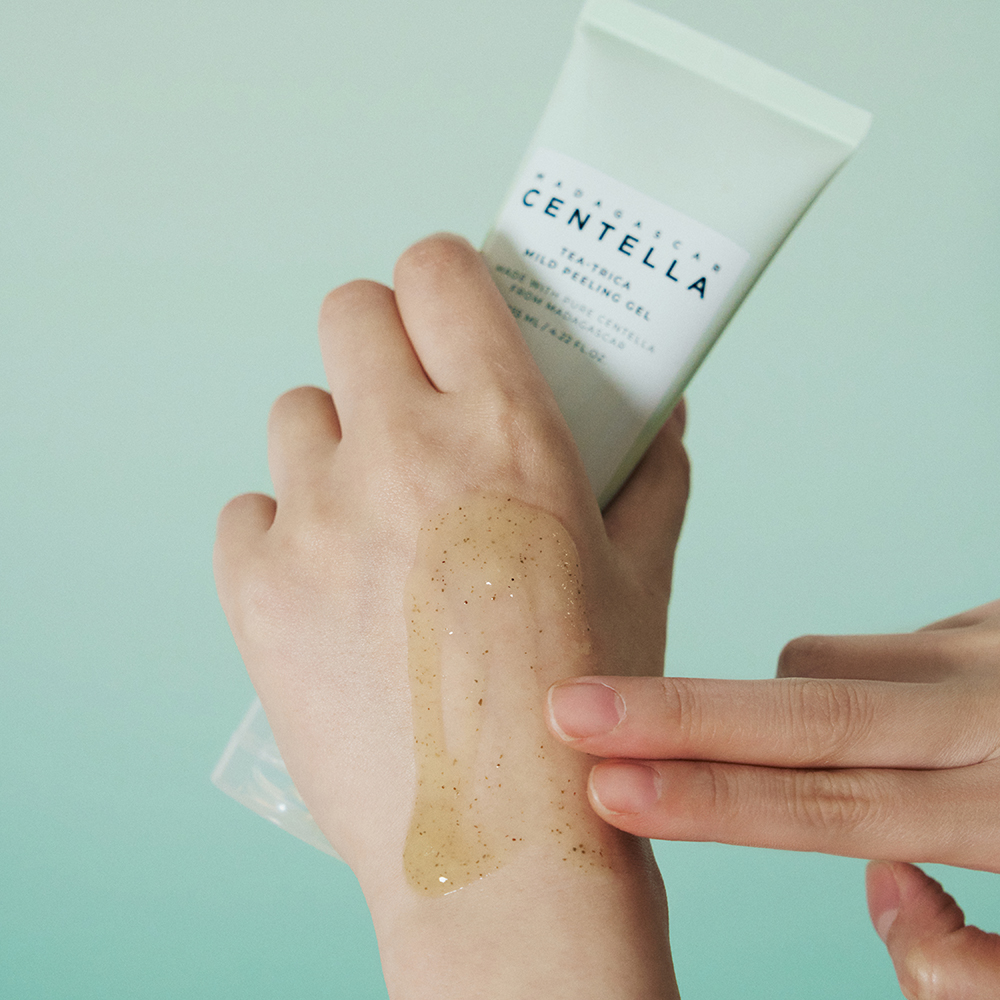 Madagascar Centella Tea-Trica Mild Peeling Gel Gel de curatare 125 ml