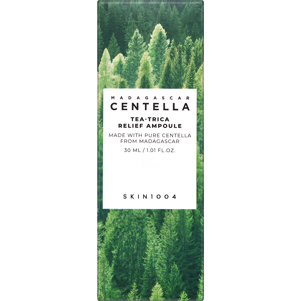 SKIN1004 Madagascar Centella ser calmant pentru fata Tea-Trica – calmare, hidratare si anti-acnee, 30 ml