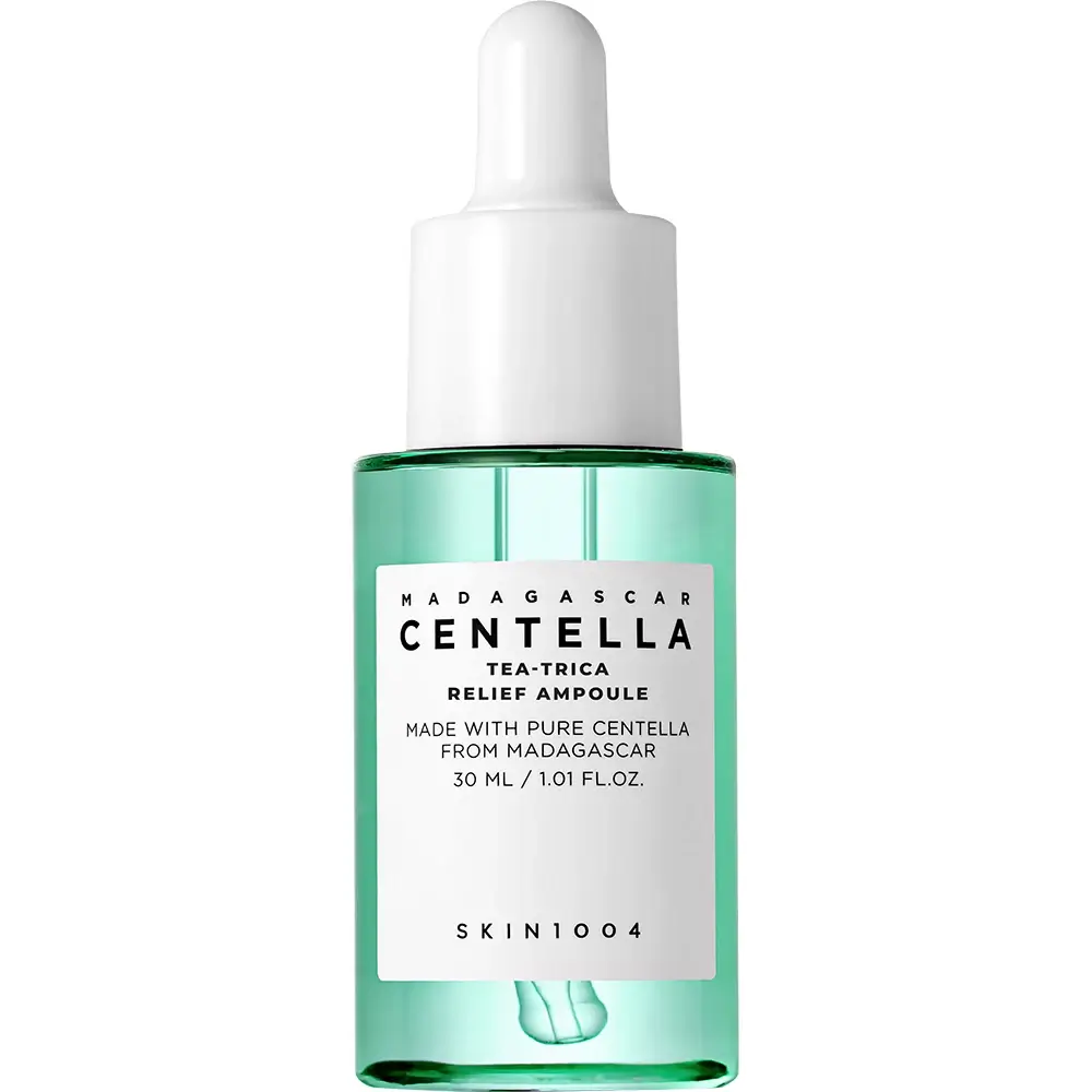 SKIN1004 Madagascar Centella ser calmant pentru fata Tea-Trica - calmare, hidratare si anti-acnee, 30 ml