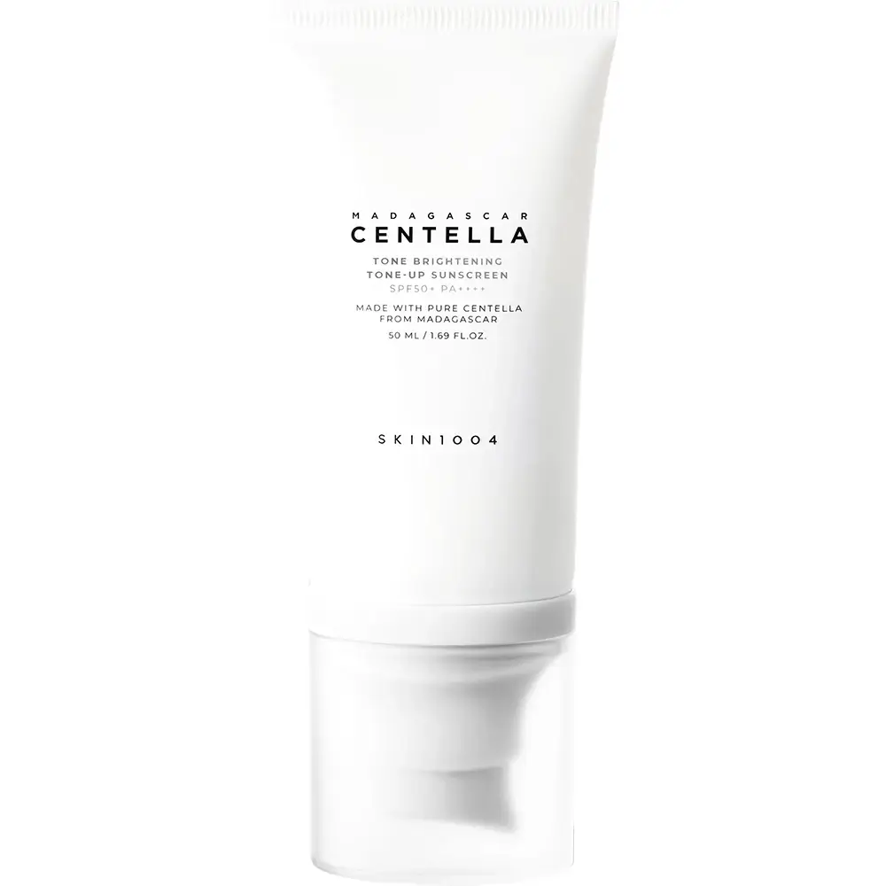 SKIN1004 Madagascar Centella Crema de fata SPF 50+ PA++++ Brightening Beige - Protectie UV si Luminozitate Ten Uniform, 50 ml