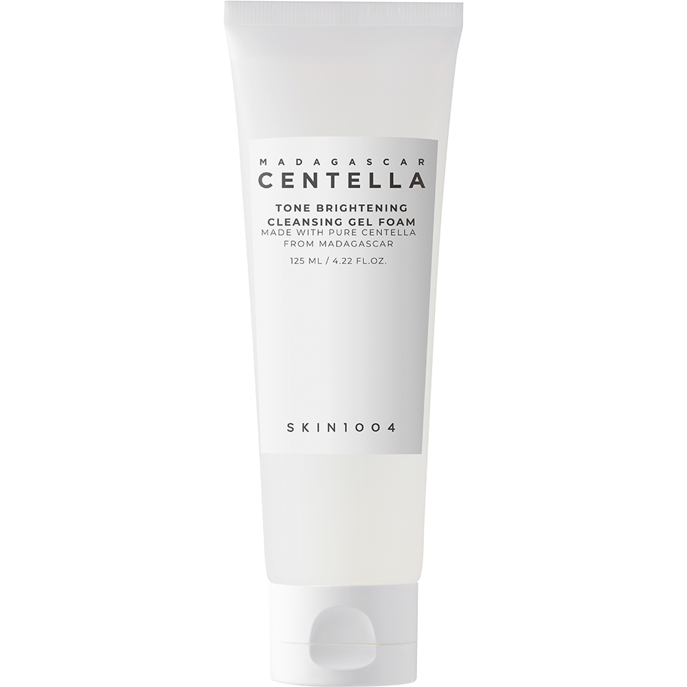 SKIN1004 Madagascar Centella Tone Brightening - gel de curatare formulat cu Extract de Centella Asiatica si Niacinamida, care contribuie la indepartarea reziduurilor de machiaj si a murdariei si la imbunatatirea tonusului si stralucirii pielii - 125 ml