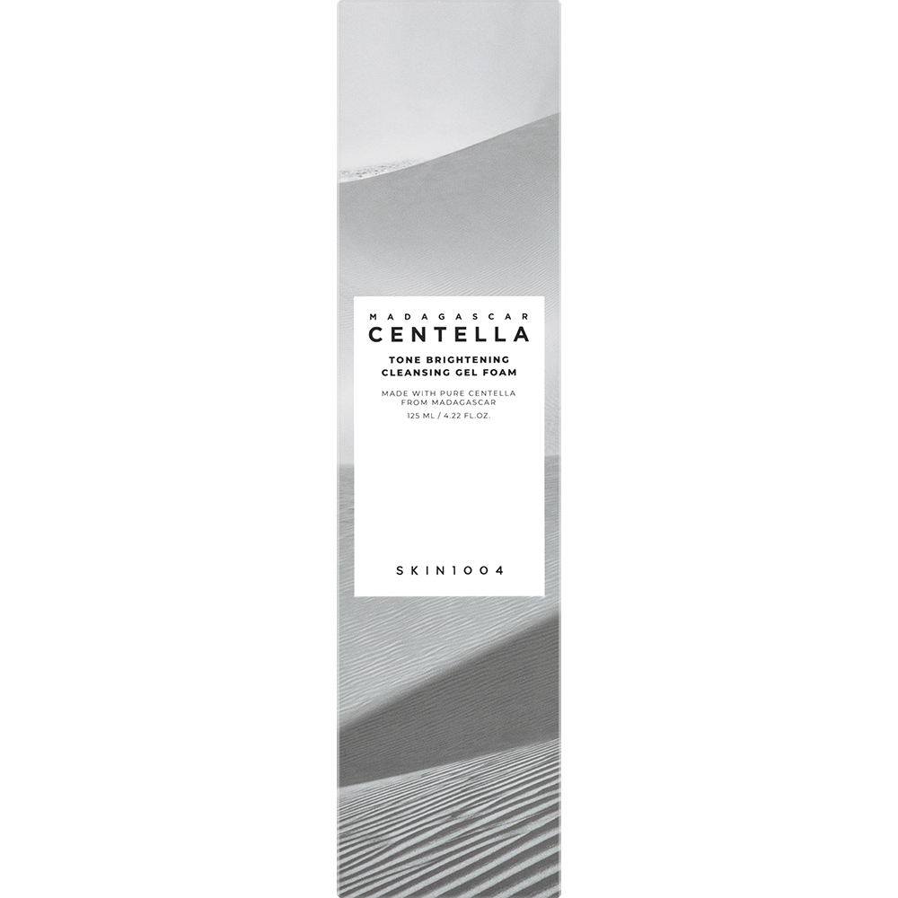 SKIN1004 Madagascar Centella Tone Brightening - gel de curatare formulat cu Extract de Centella Asiatica si Niacinamida, care contribuie la indepartarea reziduurilor de machiaj si a murdariei si la imbunatatirea tonusului si stralucirii pielii - 125 ml