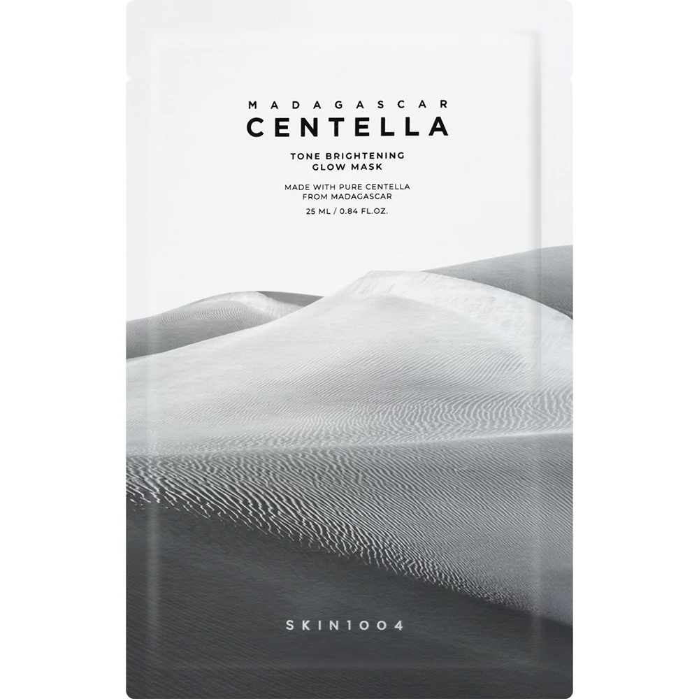 SKIN1004 Madagascar Centella Masca tip Servetel Iluminatoare Glow Mask - Hidratare Intensa si Stralucire Naturala, 25 ml