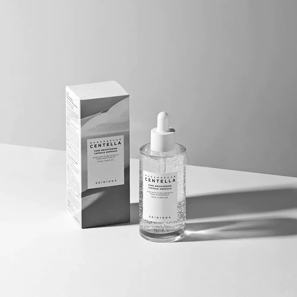 SKIN1004 Madagascar Centella Ser Iluminator pentru Fata Brightening Capsule - Iluminare, Uniformizare si Antioxidanti, 100 ml