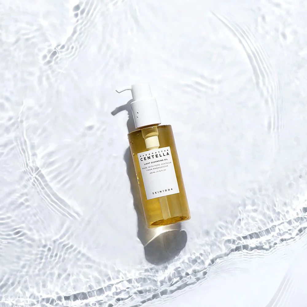 SKIN1004 Madagascar Centella Ulei Demachiant Calm & Hidratant - Curatare Blanda si Calmare pentru Ten Sensibil, 200 ml