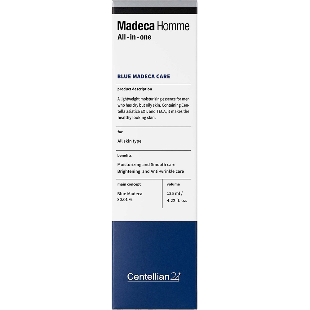 CENTELLIAN24 Madeca Homme All In One Lotiune de fata - hidratare si luminozitate, 125 ml