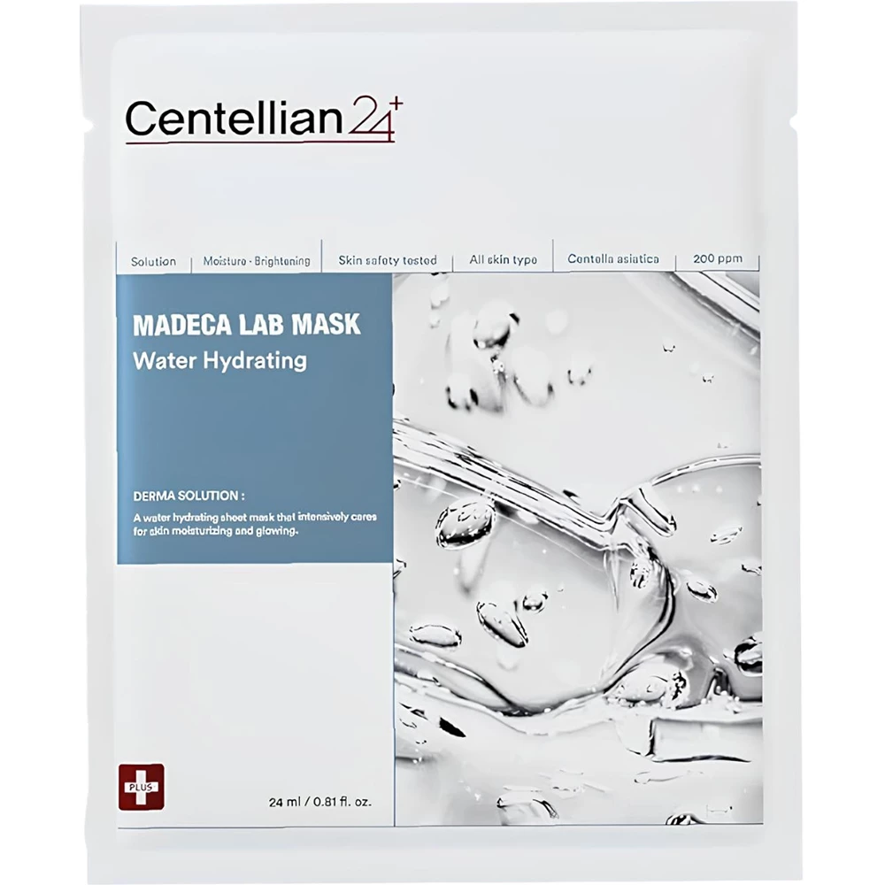 CENTELLIAN24 Madeca Lab Mask Water Hydrating masca de fata - hidratare si luminozitate, 25 ml