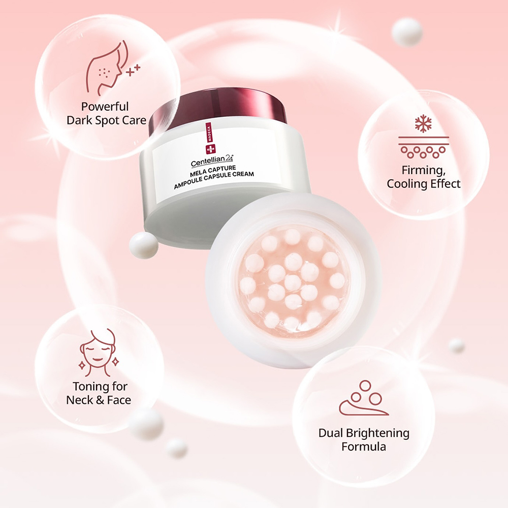 Madeca Mela Capture Ampoule Capsule Cream Crema de fata pentru pete   55 ml