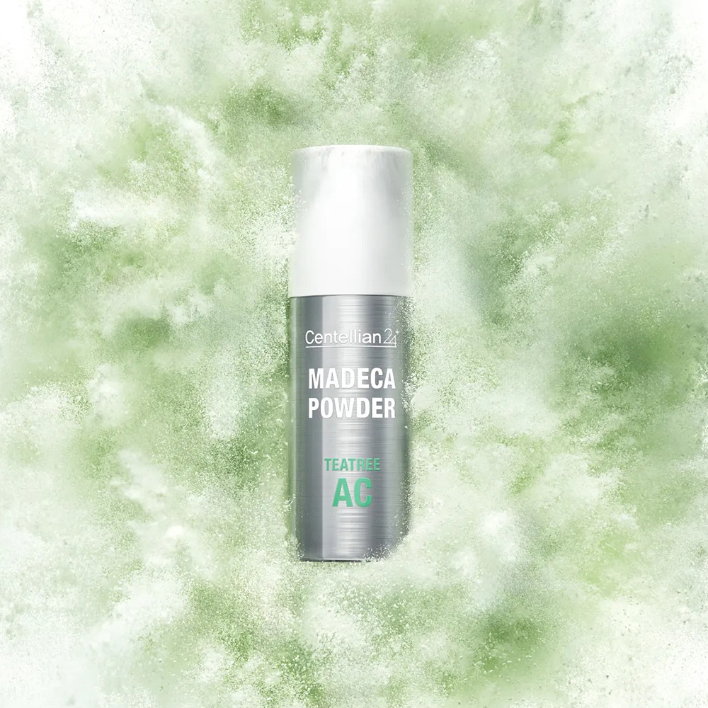 CENTELLIAN24 Madeca Powder TeaTree AC Pudra de fata - netezire si uniformizare, 6 gr