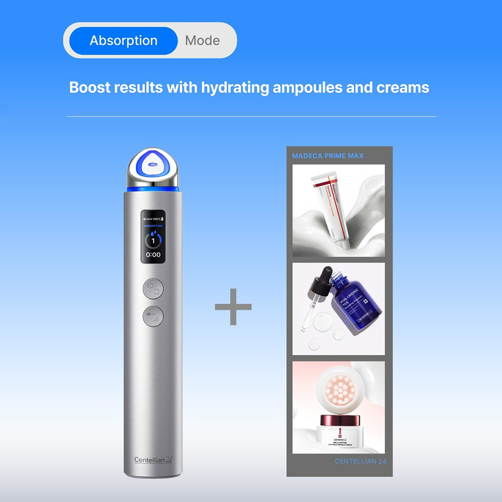 Madeca Prime Max -Silver Dispozitiv cu micro-curent pentru ingrijirea pielii