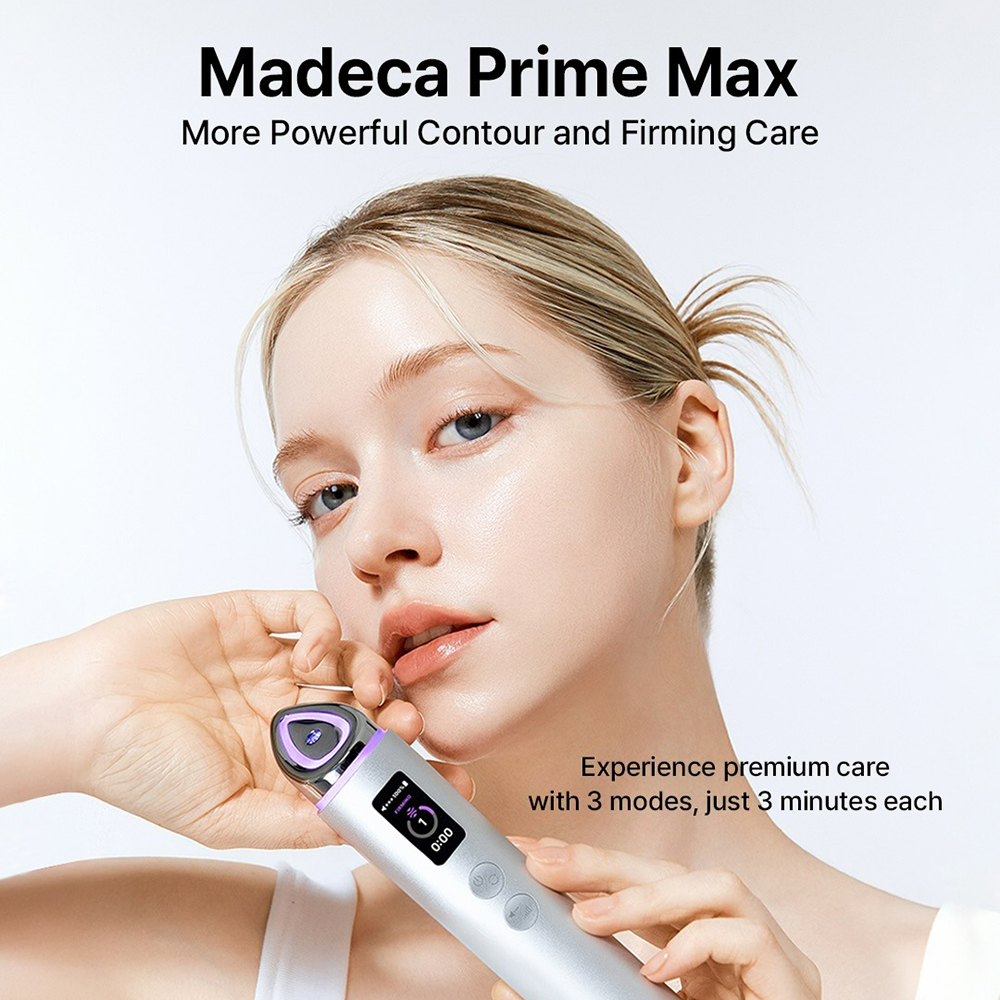 Madeca Prime Max -Silver Dispozitiv cu micro-curent pentru ingrijirea pielii