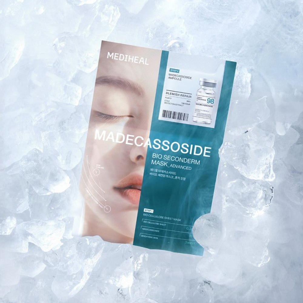 Madecassoside Bio Seconderm Mask Blemish Repair Masca de fata 23 ml