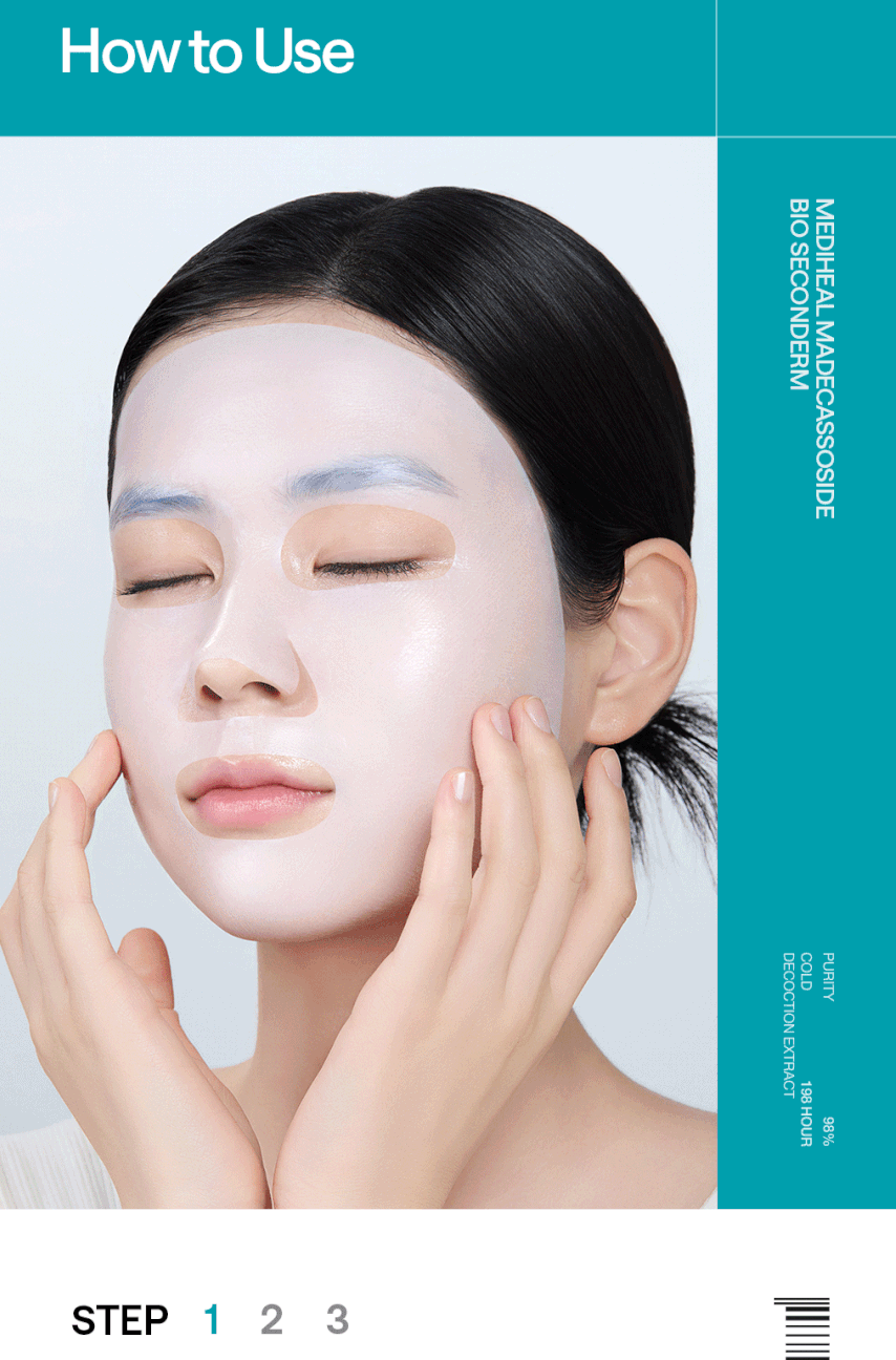 Madecassoside Bio Seconderm Mask Blemish Repair Masca de fata 23 ml