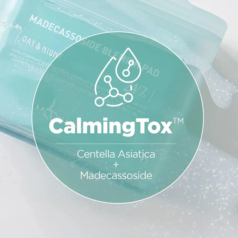 Madecassoside Blemish Pads Toner de fata dischete 100 buc