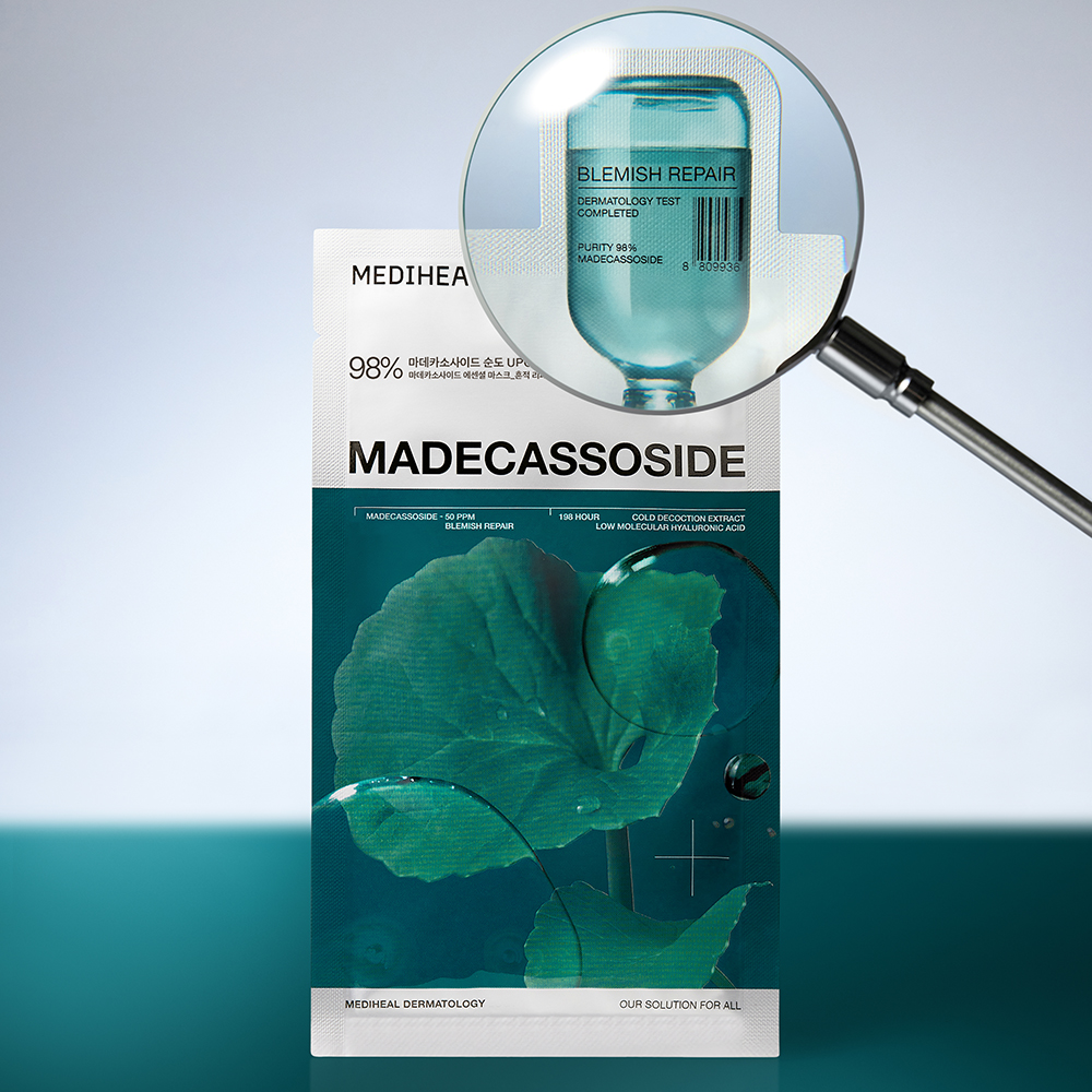 Madecassoside Essential Sheet Mask Blemish Repair Masca de fata 24 ml