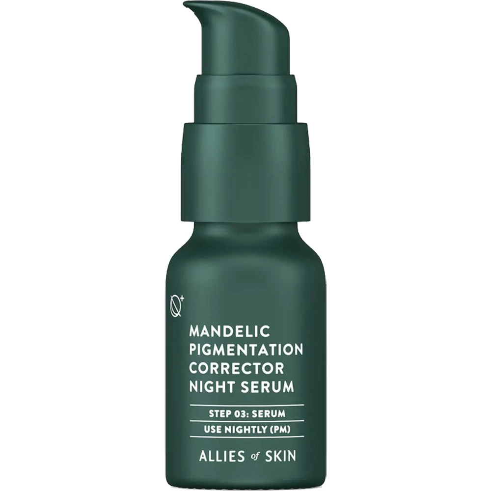 Allies of Skin Mandelic Pigmentation Corrector Ser de Fata Corector de Noapte 8 ml - Exfoliere si Luminozitate Intensiva, 8 ml