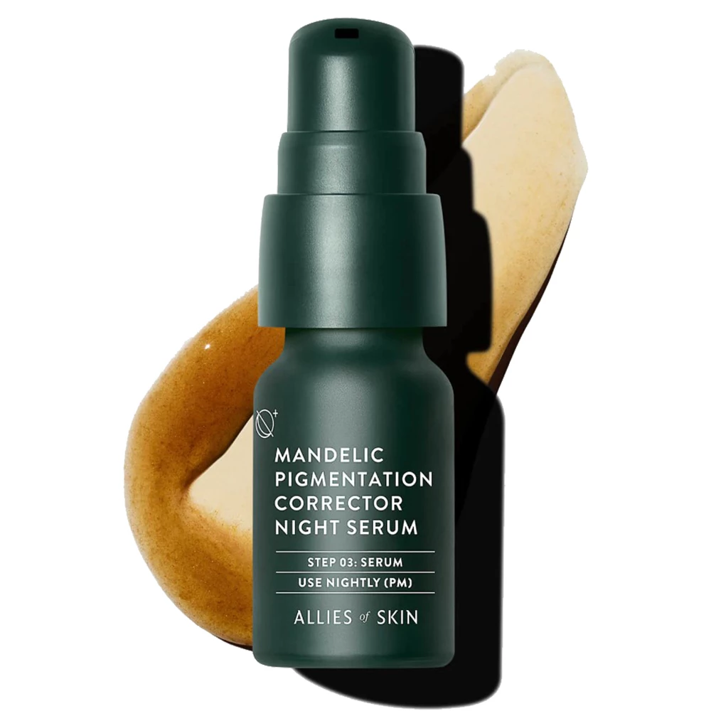 Allies of Skin Mandelic Pigmentation Corrector Ser de Fata Corector de Noapte 8 ml - Exfoliere si Luminozitate Intensiva, 8 ml
