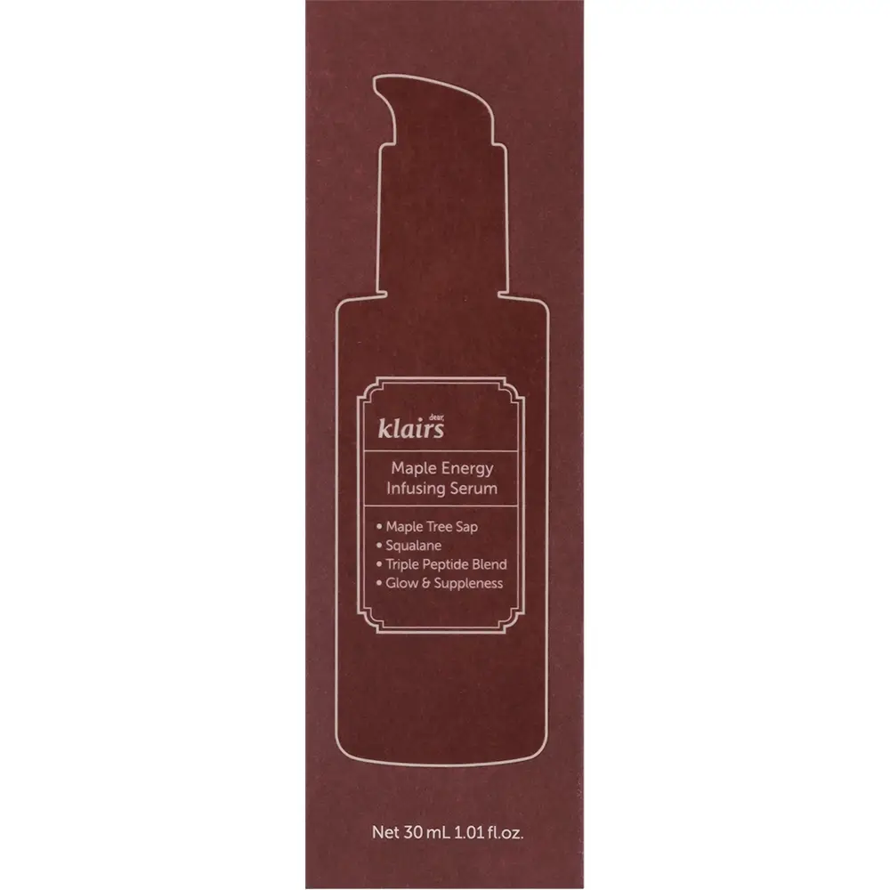 Dear Klairs Maple Energy ser pentru fata 30 ml - hidratare intensa si efect antioxidant, 30 ml