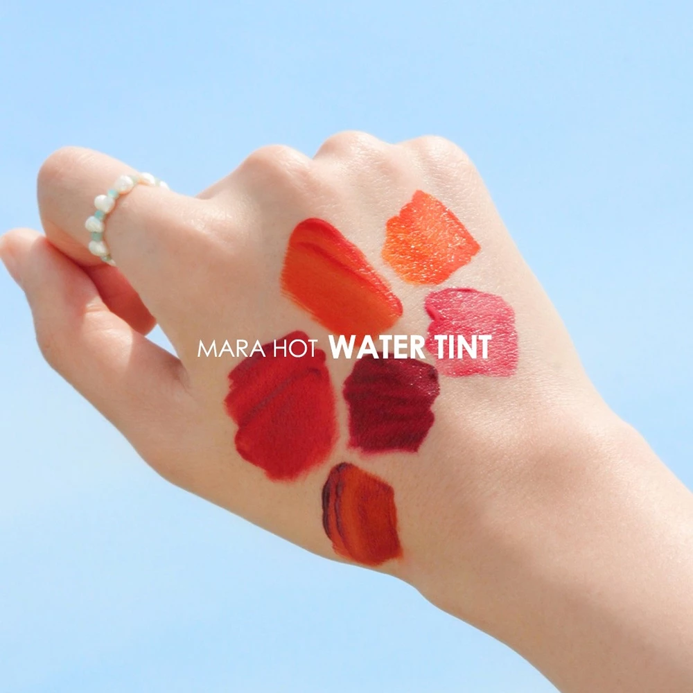 BLACK ROUGE Mara Hot Water Tint Nuantator pentru buze LV03 Burning Mara - Culoare intensa si efect plumping, rezistent la transfer, 5g