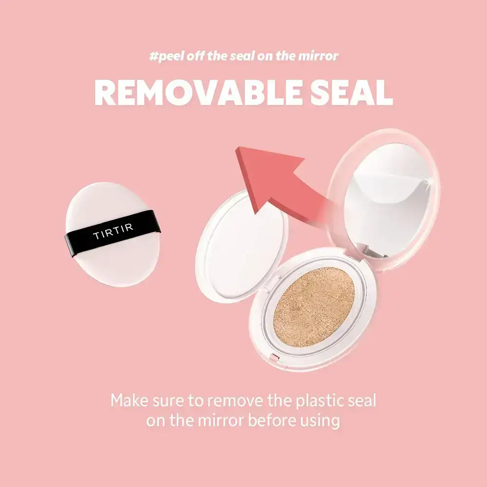 TIRTIR Mask Fit All Cover Fond de Ten Compact 24N Latte - acoperire completa si finisaj matifiant de pana la 72 de ore, 18g