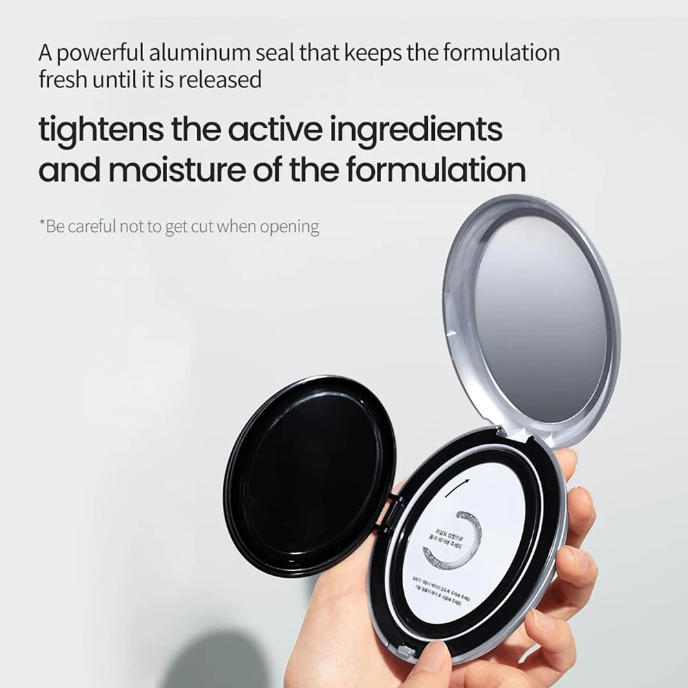 TIRTIR Mask Fit Aura Fond de Ten Cushion 33C Hazel - Acoperire Ajustabila si Hidratare Luminoasa, 18g