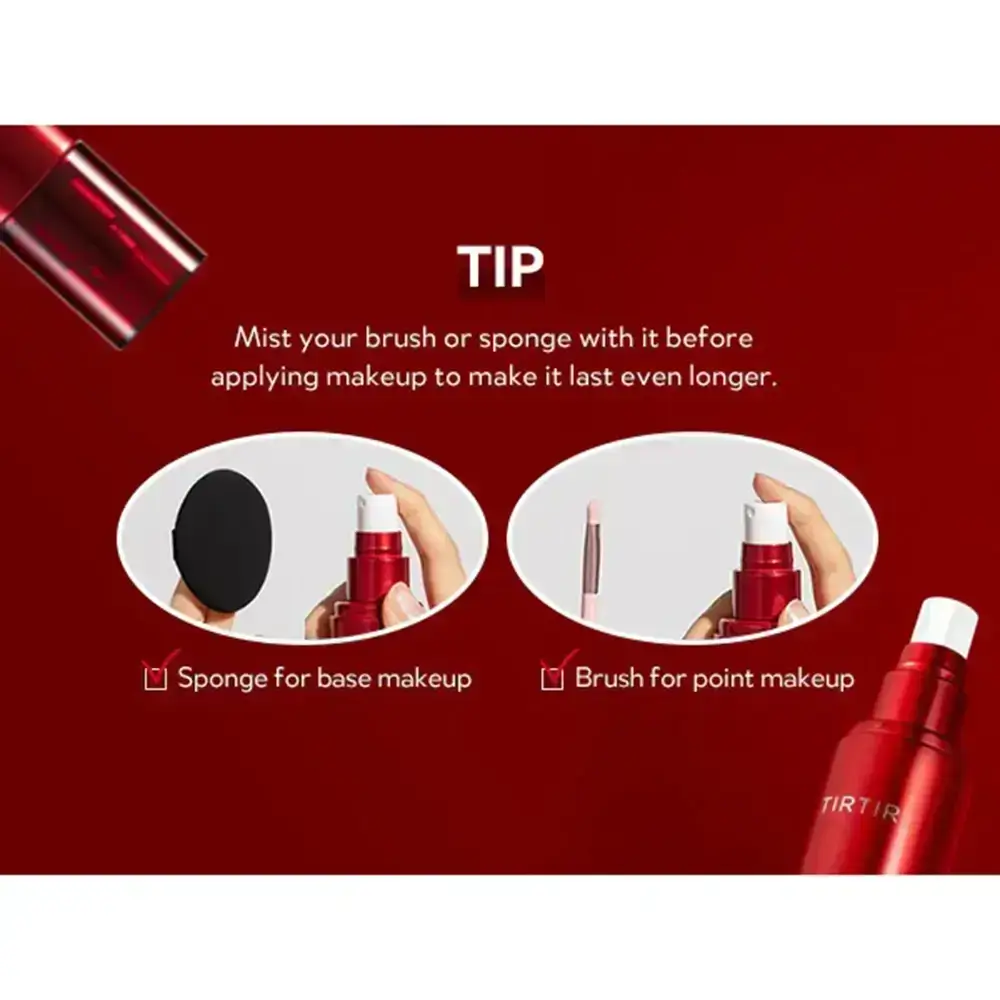 TIRTIR Mask Fit Spray Fixare Machiaj - Control Sebum si Rezistenta 24h, Efect Blurare si Fixare Uniforma, 80 ml