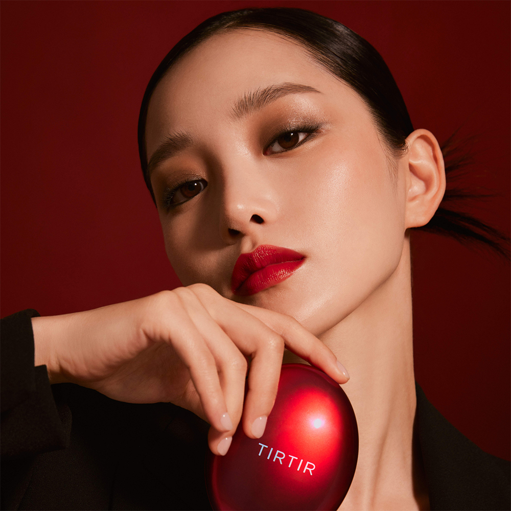 TIRTIR Mask Fit Red Cushion SPF 40 – Make-up - Fond de Ten cu Protecție Solară - Nuanta 13C Fair | K-beauty