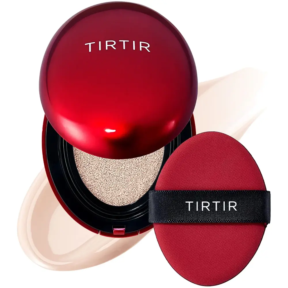 TIRTIR Mask Fit Red Cushion Fond de Ten Compact 13N Fair Ivory - acoperire ridicata si finisaj satinat de pana la 72 de ore, 18g