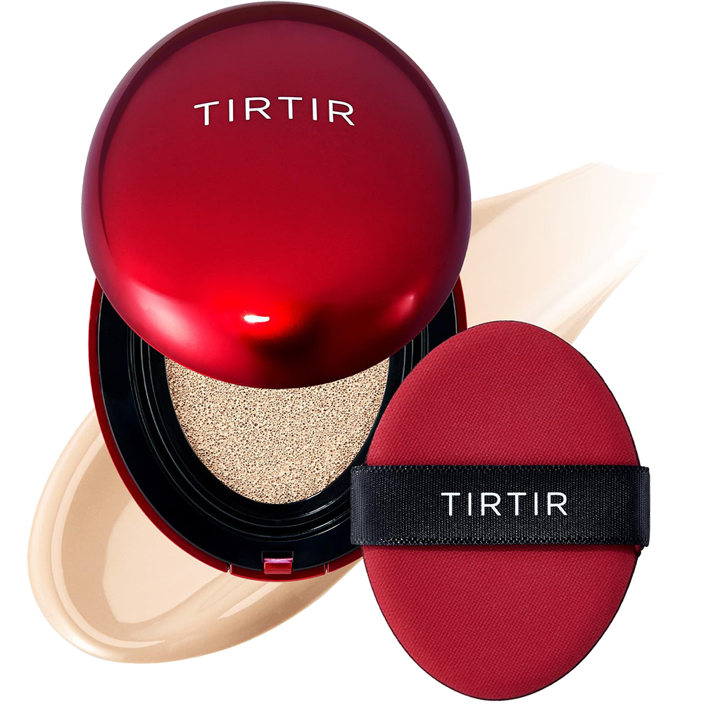 TIRTIR Mask Fit Red Cushion SPF 40 – Fond de Ten cu Protecție Solară, 17N Vanilla | K-beauty