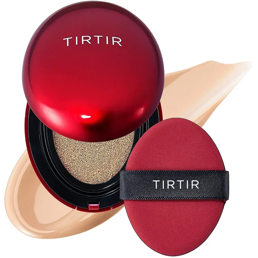 TIRTIR Mask Fit Red Cushion Fond de Ten Compact 23N Sand - acoperire ridicata si finisaj satinat de pana la 72 de ore, 18g