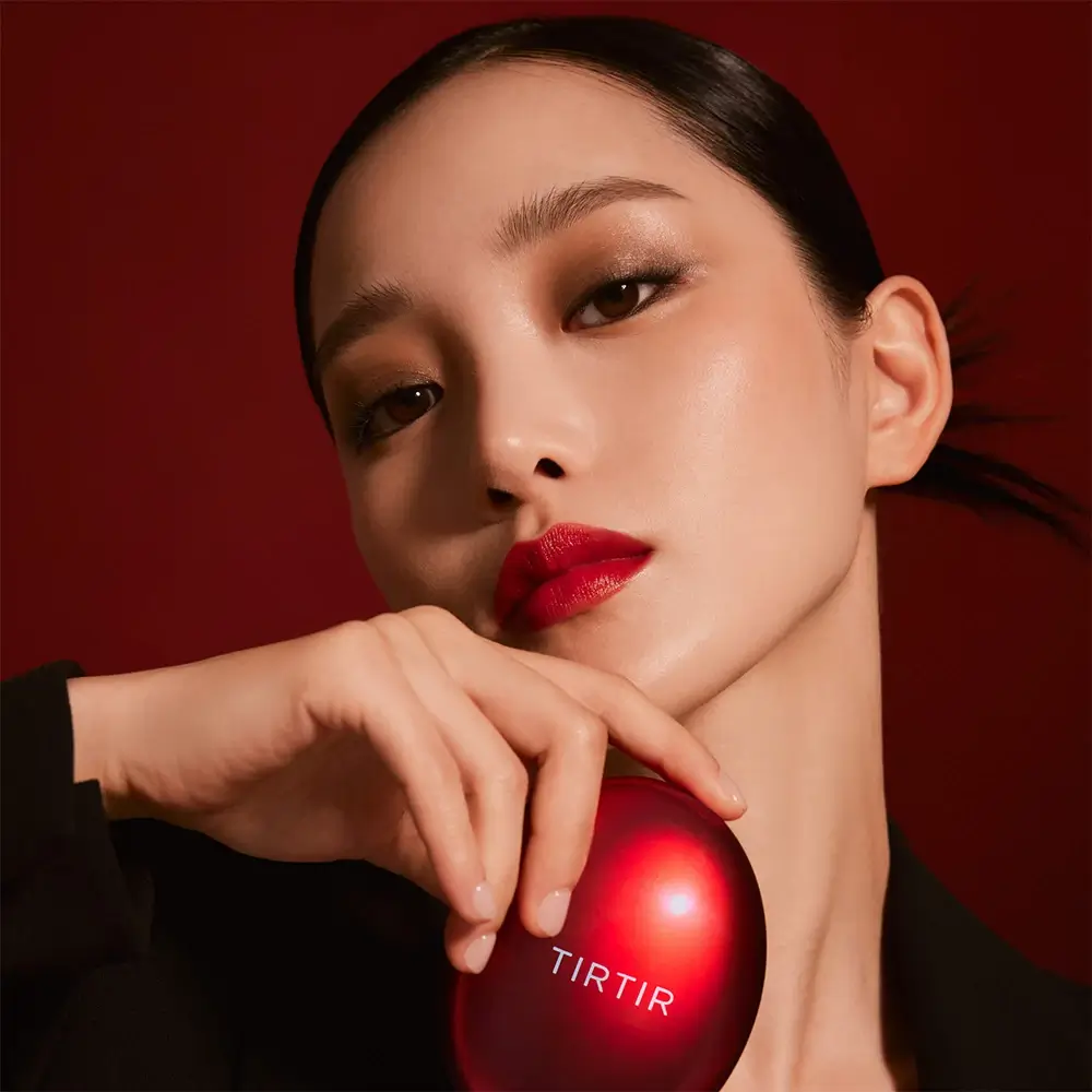 TIRTIR Mask Fit Red Cushion Fond de Ten Compact 23N Sand - acoperire ridicata si finisaj satinat de pana la 72 de ore, 18g