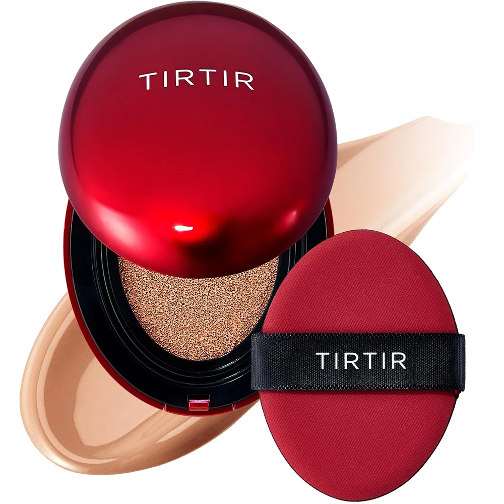 TIRTIR Mask Fit Red Cushion Fond de ten compact 33C Hazel - acoperire ridicata si finisaj satinat de pana la 72 de ore, 18g