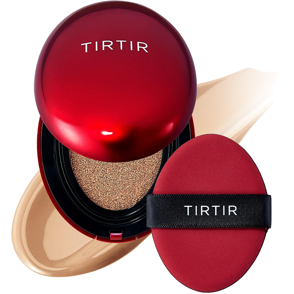 TIRTIR Mask Fit Red Cushion SPF 40 – Fond de Ten cu Protecție Solară, 33N Macchiato | K-beauty