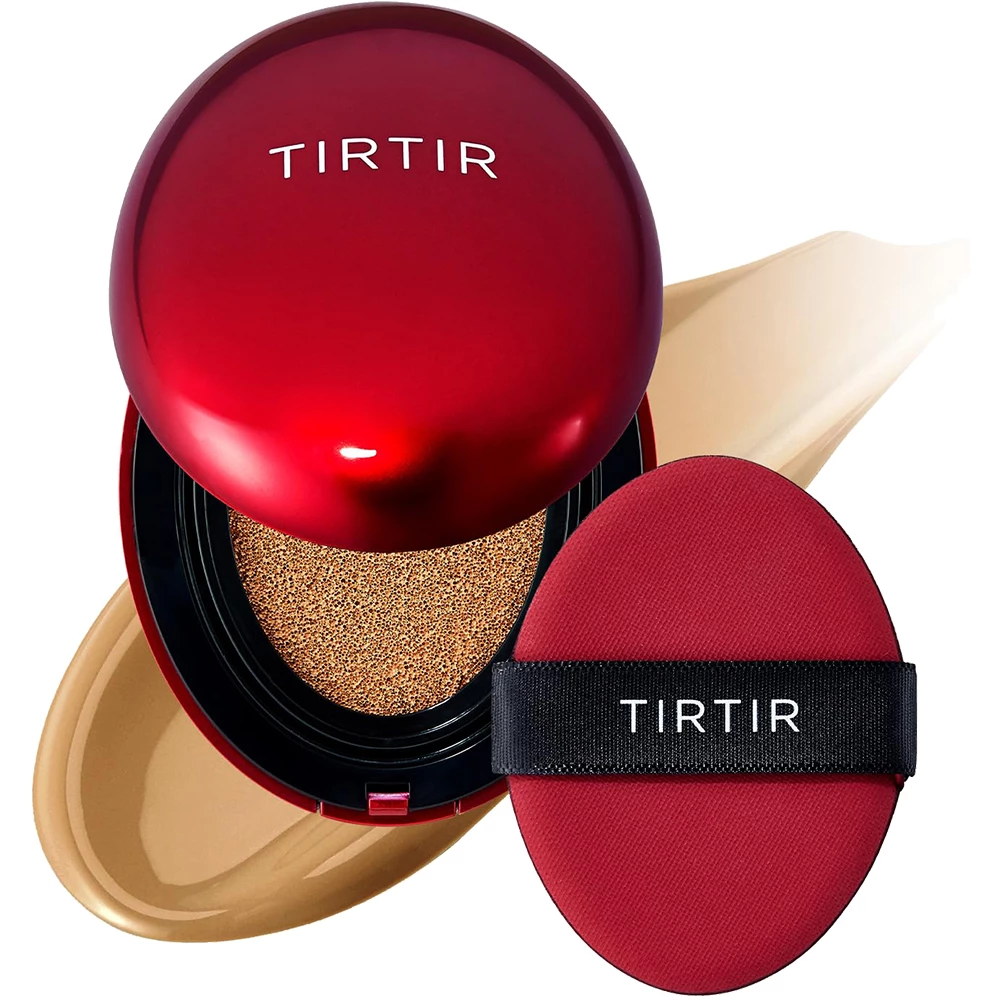 TIRTIR Mask Fit Red Cushion Fond de Ten Compact SPF 40 33W Ginger - Acoperire Mata si Protectie UV, 15g