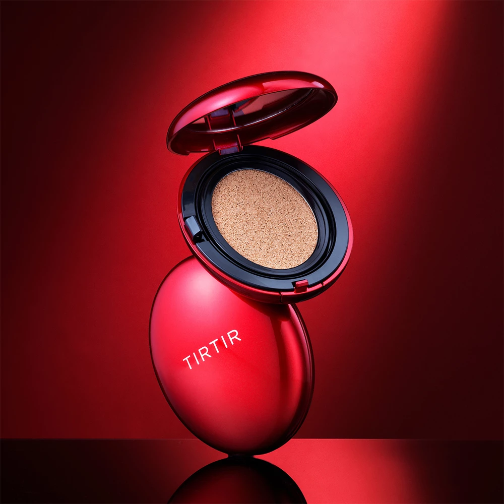 TIRTIR Mask Fit Red Cushion Fond de Ten Compact SPF 40 33W Ginger - Acoperire Mata si Protectie UV, 15g
