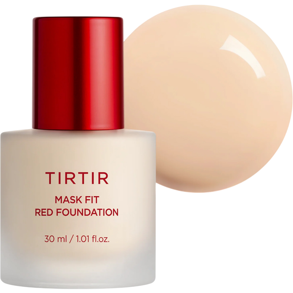 TIRTIR Mask Fit Red Foundation fond de ten 17N Vanilla - luminozitate si rezistenta, 30 ml
