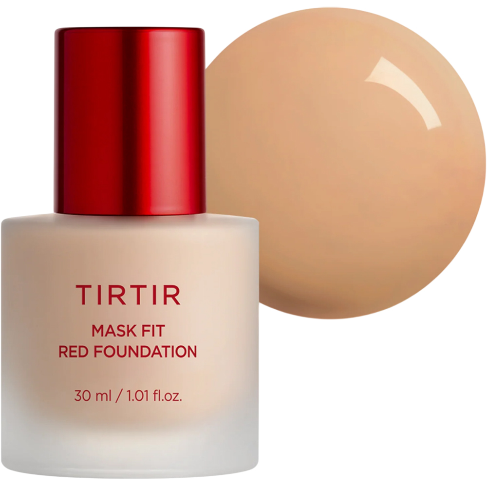 TIRTIR Mask Fit Red Foundation fond de ten 27C Cool Beige - luminozitate si rezistenta, 30 ml