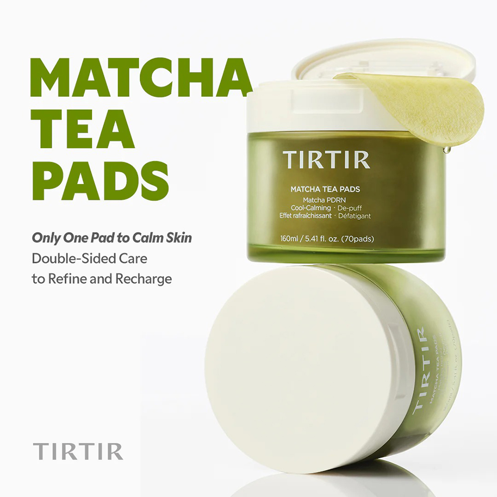 Matcha Tea Pads Toner de fata dischete  70 buc