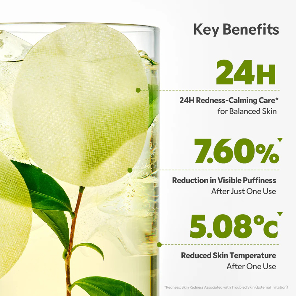 Matcha Tea Pads Toner de fata dischete  70 buc