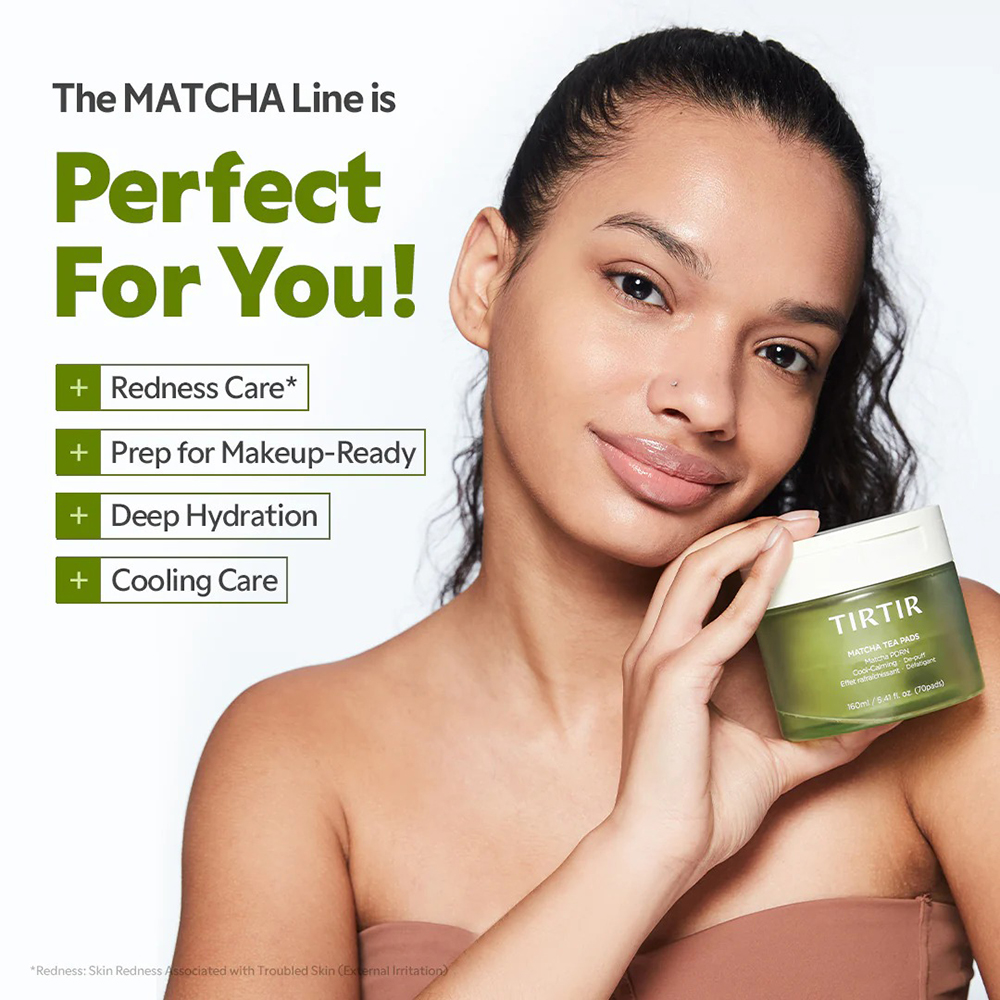 Matcha Tea Pads Toner de fata dischete  70 buc