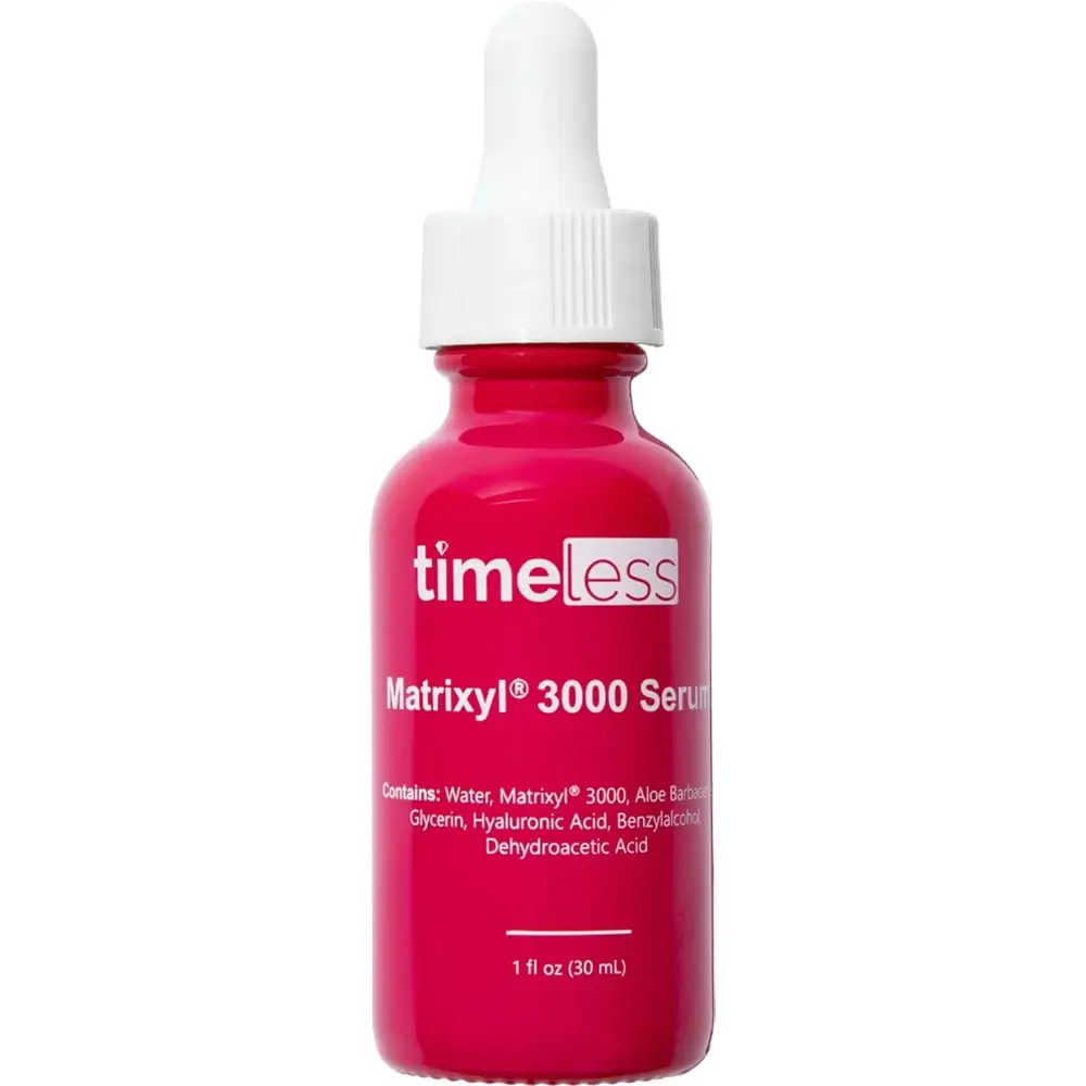 TIMELESS SKIN CARE Matrixyl 3000 Ser pentru fata Anti-imbatranire - Fermitate si Hidratare Intensiva, 30 ml
